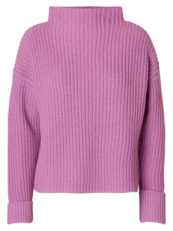 Selected Pullover & Sweatshirts*SLFSELMA LS KNIT PULLOVER NOOS first bloom