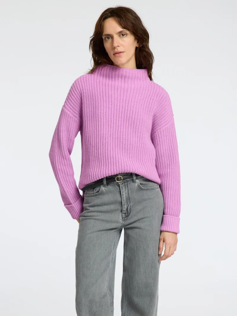 Selected Pullover & Sweatshirts*SLFSELMA LS KNIT PULLOVER NOOS first bloom