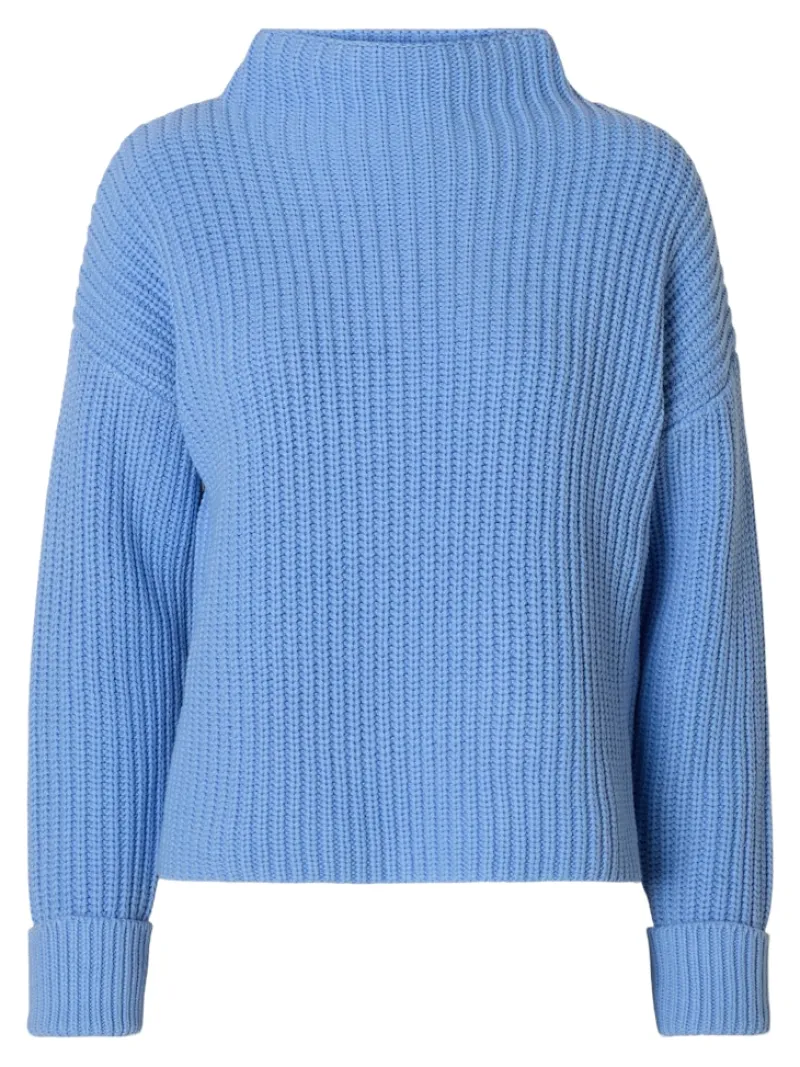 Selected Pullover & Sweatshirts*SLFSELMA LS KNIT PULLOVER NOOS cornflower blue
