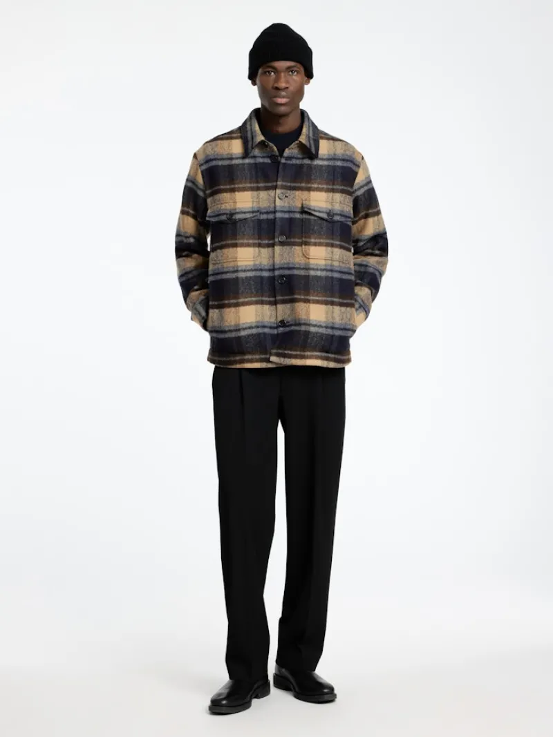 Selected Jacken*SLHARCHIVE OVERSHIRT NOOS Sky Captain