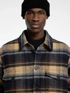 Selected Jacken*SLHARCHIVE OVERSHIRT NOOS Sky Captain