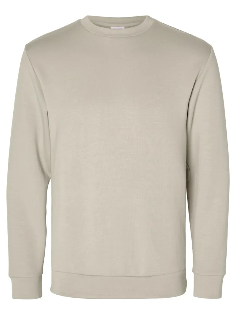 Selected Pullover & Sweatshirts*SLHEMANUEL SOFT CREW NECK SWEAT NOOS Pure Cashmere