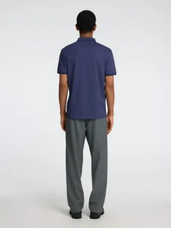 Selected Shirts*SLHFAVE SPORT ZIP SS POLO NOOS oceana