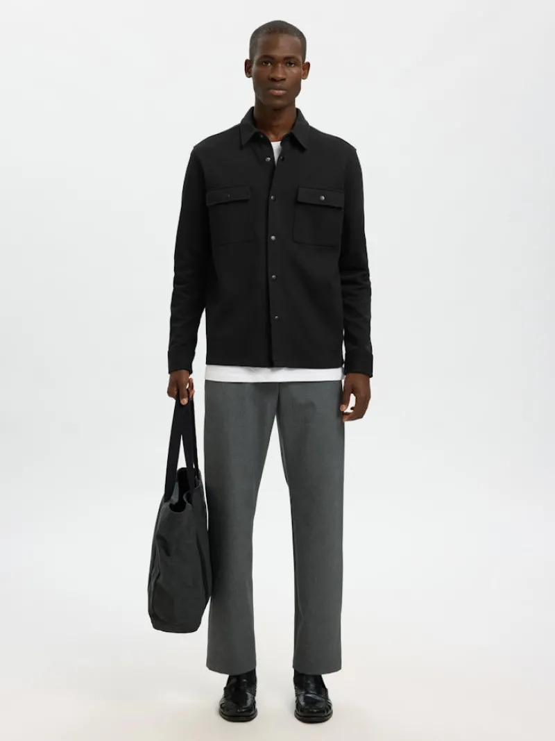 Selected Pullover & Sweatshirts*SLHJACKIE SWEAT JACKET NOOS Black