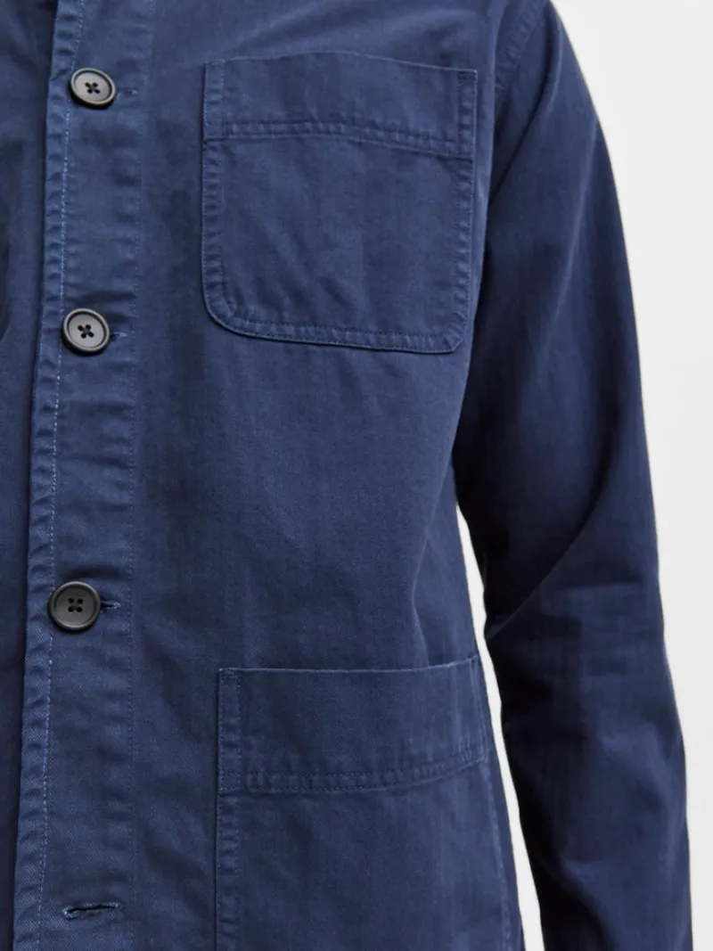 Selected Jacken*SLHLOOSETONY OVERSHIRT LS W NOOS Navy Blazer