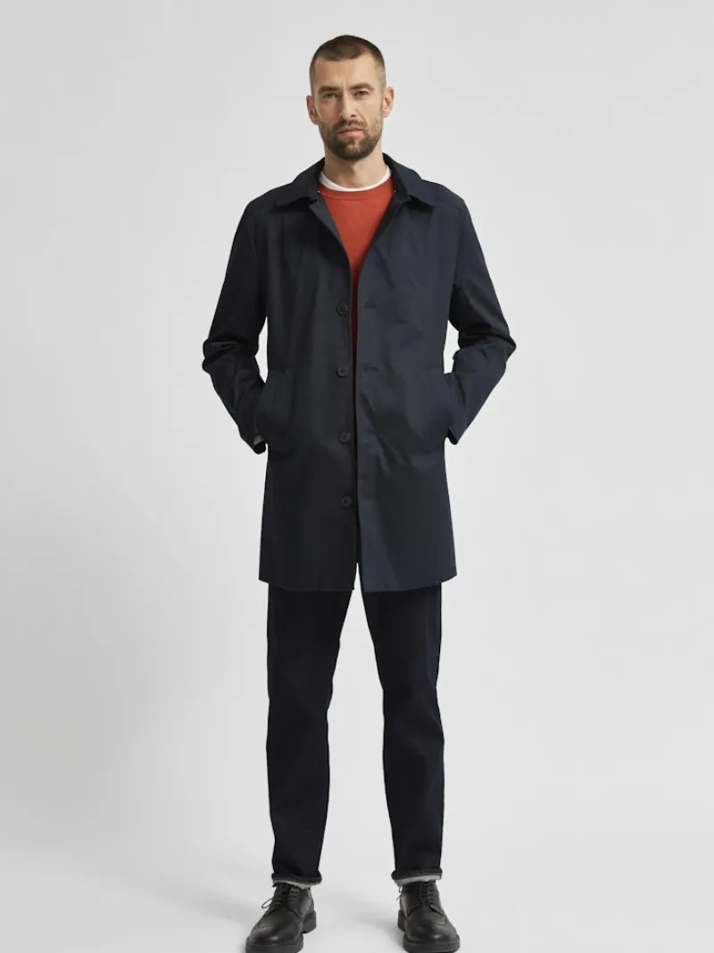 Selected Jacken*SLHNEW TIMELESS COAT B NOOS Sky Captain