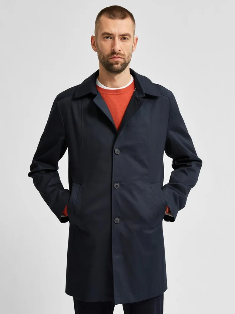 Selected Jacken*SLHNEW TIMELESS COAT B NOOS Sky Captain