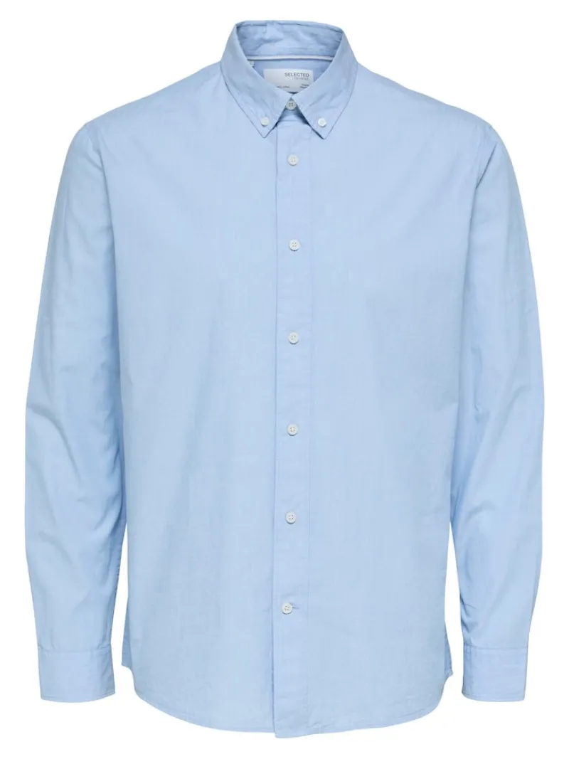 Selected Hemden*SLHREGDORE SHIRT LS W Cashmere Blue