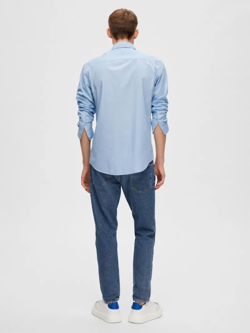 Selected Hemden*SLHREGDORE SHIRT LS W Cashmere Blue