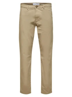 Selected Hosen|Big Boys*SLH175-SLIM NEW MILES FLEX PANT NOOS greige