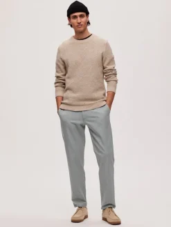 Selected Hosen|Big Boys*SLHSLIM-BEST 175 FLEX PANTS B NOOS Dark Grey Melange