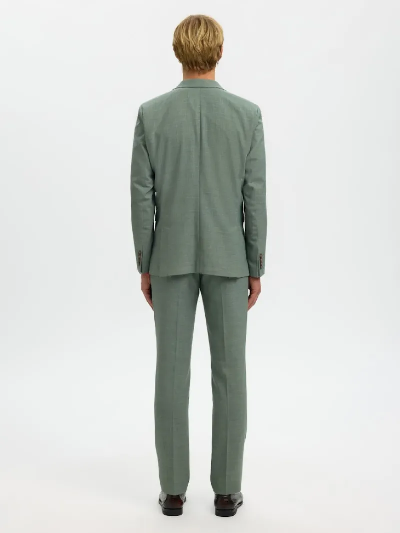 Selected Sakkos|Jacken*SLHSLIM-OASIS LINEN BLZ NOOS light green melange