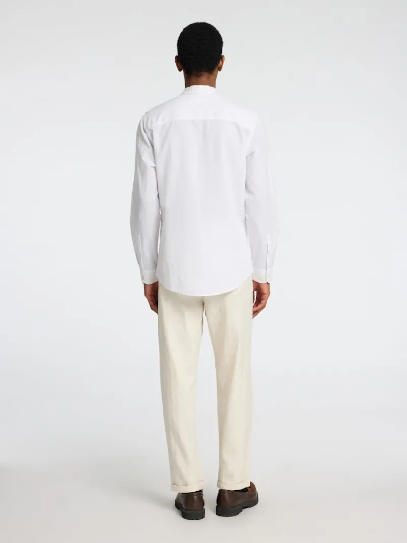 Selected Hemden*SLHSLIM-SUN SHIRT LS NOOS white
