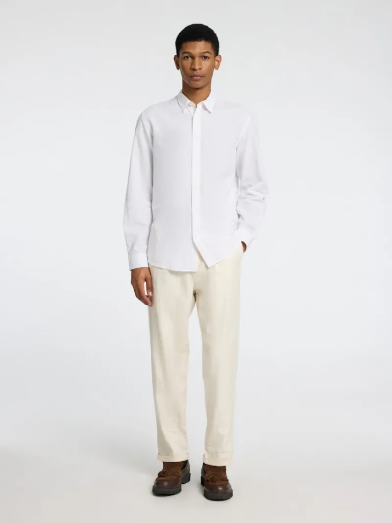 Selected Hemden*SLHSLIM-SUN SHIRT LS NOOS white