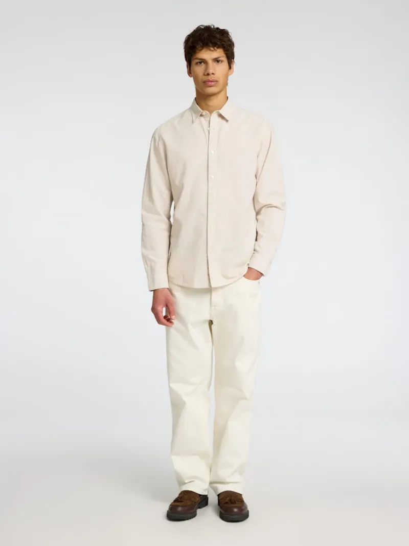 Selected Hemden*SLHSLIM-SUN SHIRT LS NOOS Pure Cashmere