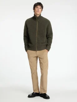 Selected Hosen|Big Boys*SLH196-STRAIGHT MILES CORD PANT W NOOS chinchilla