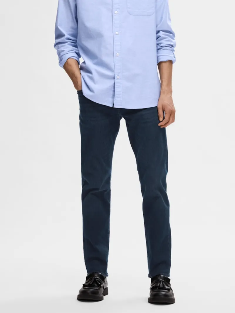 Selected Jeans|Big Boys*SLH196-STRAIGHT SCOTT 6155 BB JNS NOOS blue black denim