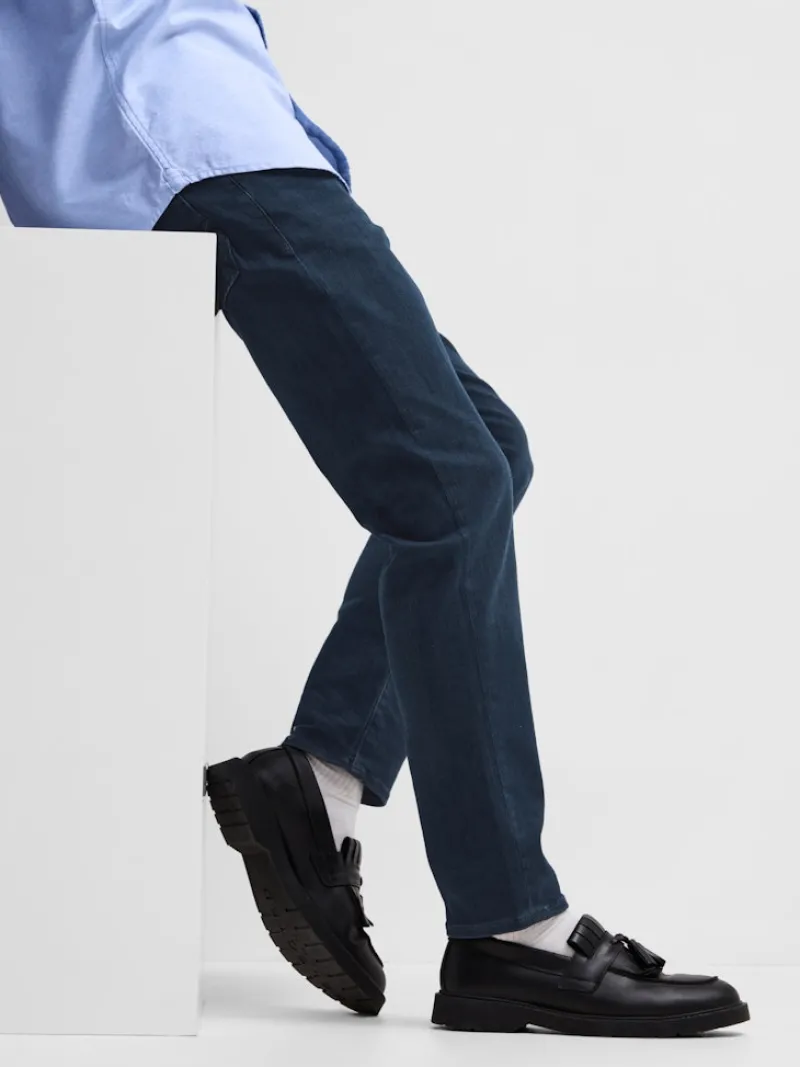 Selected Jeans|Big Boys*SLH196-STRAIGHT SCOTT 6155 BB JNS NOOS blue black denim