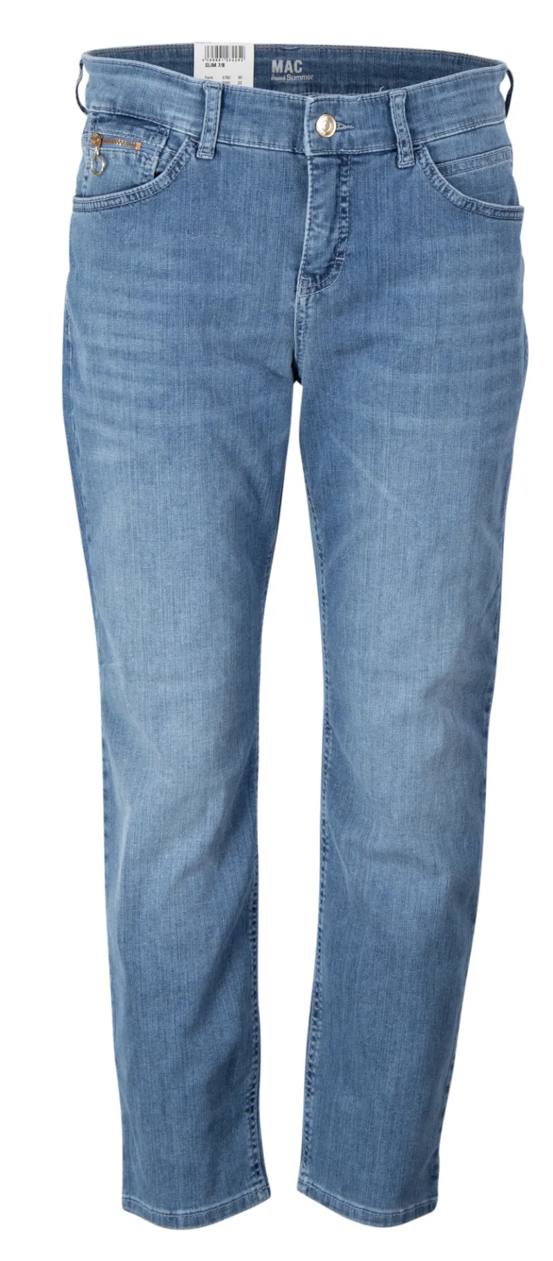 MAC Shorts*Slim 7/8 Jeans blau1