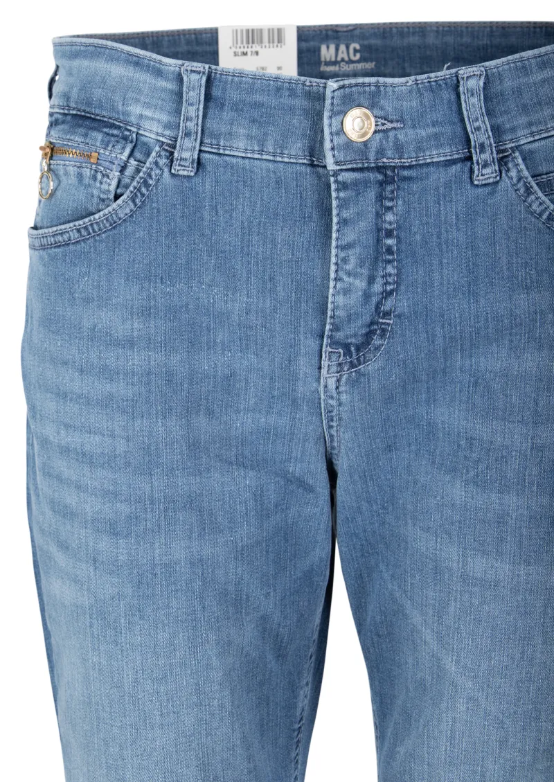 MAC Shorts*Slim 7/8 Jeans blau1