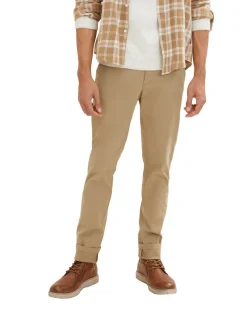 Tom Tailor Hosen|Big Boys*Slim Chino Hose mit Stretch everglade beige
