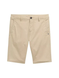 Tom Tailor Shorts|Big Boys*Slim Chino Shorts beige triangle print