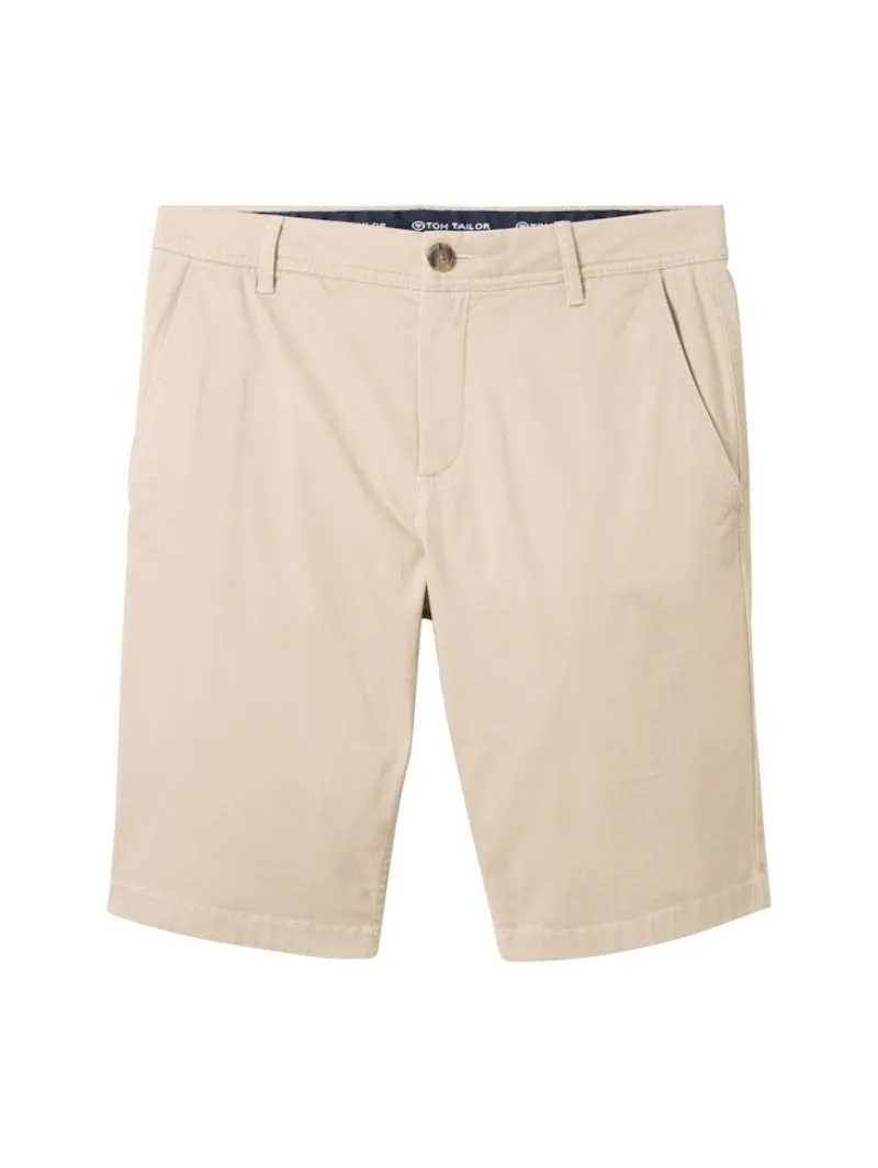 Tom Tailor Shorts|Big Boys*Slim Chinoshorts beige structure print