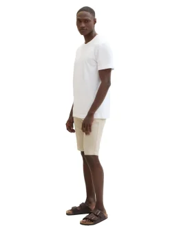Tom Tailor Shorts|Big Boys*Slim Chinoshorts beige structure print