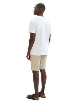 Tom Tailor Shorts|Big Boys*Slim Chinoshorts beige structure print