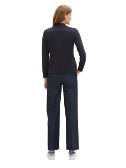 Tom Tailor Jacken*Slim Fit Blazer mit Ottoman Struktur sky captain blue