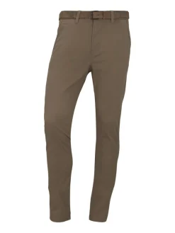 Tom Tailor Denim Hosen*Slim Fit Chino Hose mit Gürtel honey camel beige