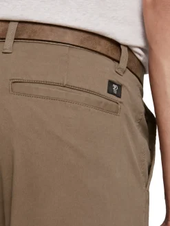 Tom Tailor Denim Hosen*Slim Fit Chino Hose mit Gürtel honey camel beige