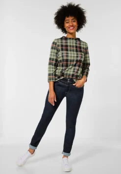 Street One Jeans*Slim Fit Denim supple blue rinsed