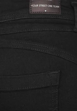 Street One Jeans*Slim Fit Free to Move Jeans black used wash