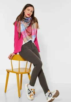 Street One Hosen*Slim Fit Hose falcon brown