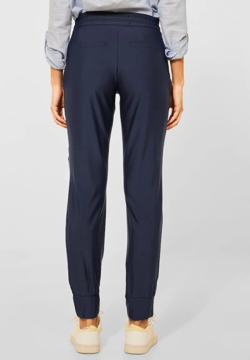 Cecil Hosen*Slim Fit Hose in Inch 30 deep blue