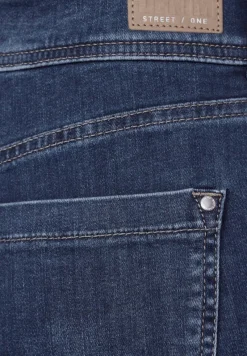 Street One Jeans*Slim Fit indigo Jeans brilliant indigo random wash