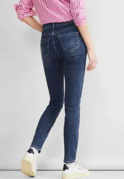 Street One Jeans*Slim Fit indigo Jeans brilliant indigo random wash