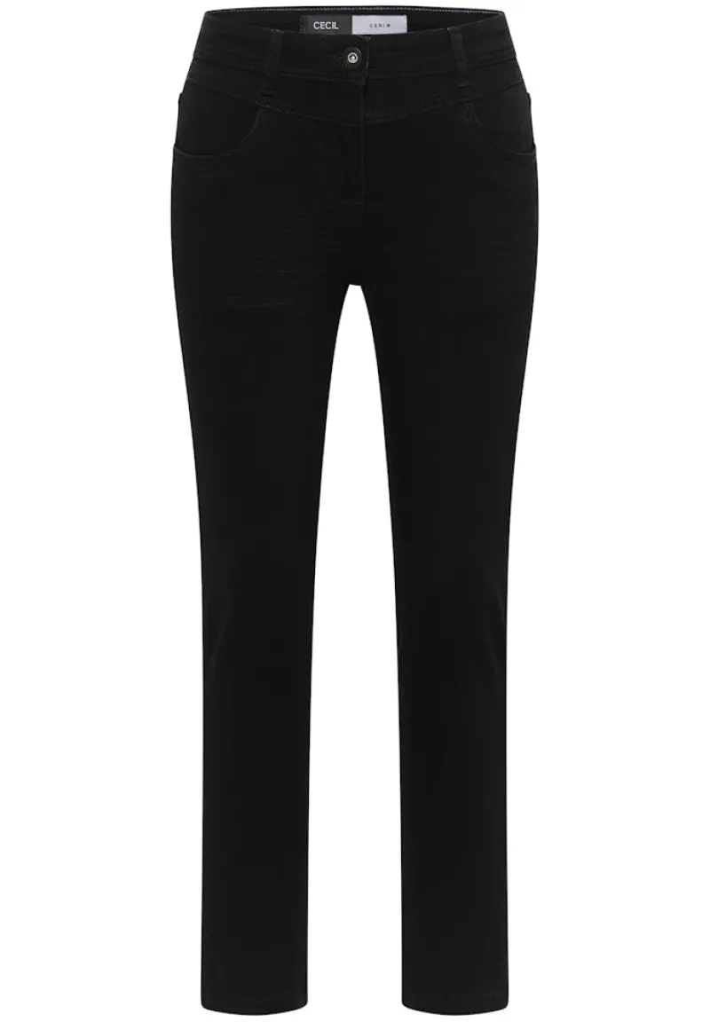 Cecil Jeans*Slim Fit Jeans Black