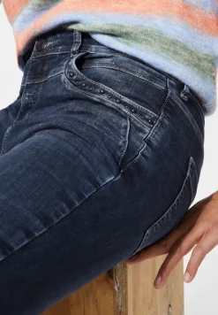 Street One Jeans*Slim Fit Jeans blue black random wash