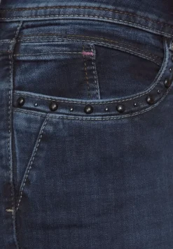 Street One Jeans*Slim Fit Jeans blue black random wash