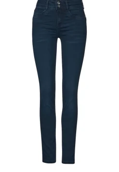 Street One Hosen*Slim Fit Jeans clean dark blue used
