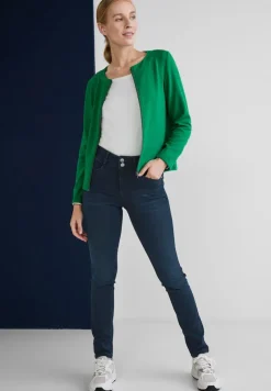 Street One Hosen*Slim Fit Jeans clean dark blue used