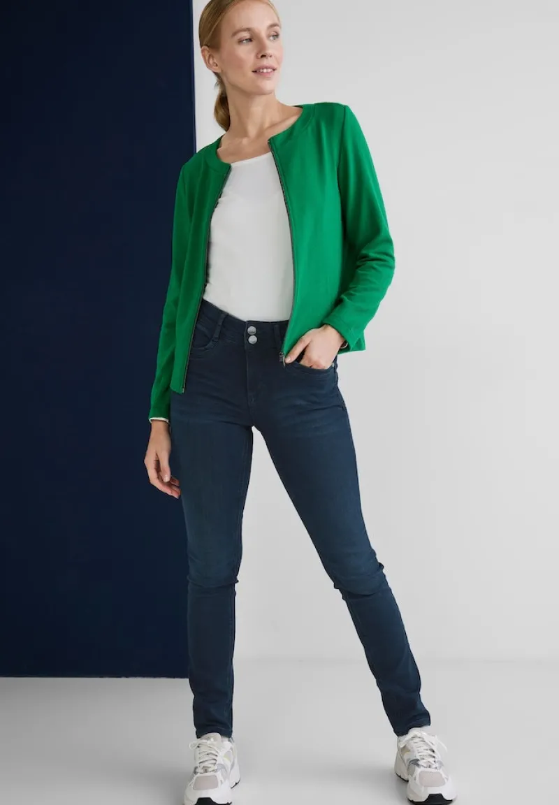 Street One Hosen*Slim Fit Jeans clean dark blue used