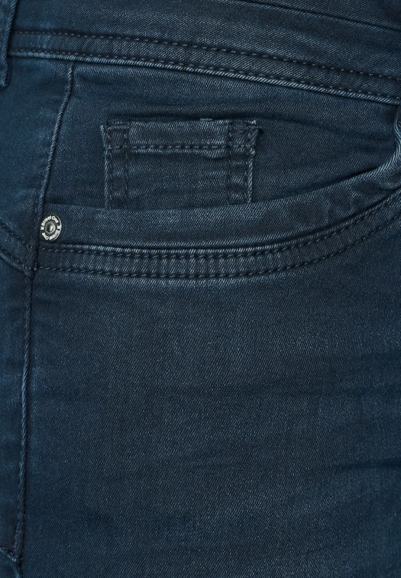 Street One Hosen*Slim Fit Jeans clean dark blue used