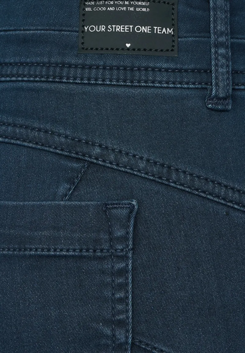 Street One Hosen*Slim Fit Jeans clean dark blue used