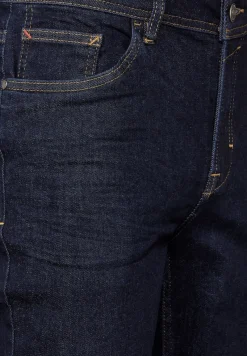 Street One Men Jeans|Big Boys*Slim Fit Jeans dark blue rinsed wash