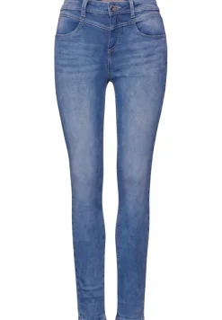 Street One Jeans*Slim Fit Jeans light blue random wash