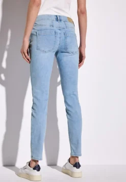 Street One Jeans*Slim Fit Jeans light blue soft wash