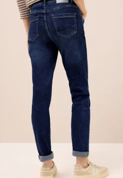 Cecil Jeans*Slim Fit Jeans mid blue used wash